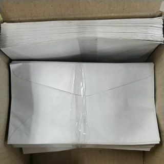 500pcs small white envelop envelope