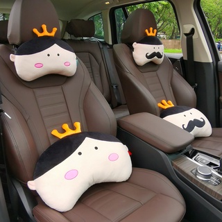 Automotive Headrest Neck Pillow Cartoon Cute Car Neck Support Neck Pillow Head Car Car Seat Cushion (1)