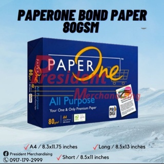 Paper One 80GSM (A4, SHORT and LONG) (1)