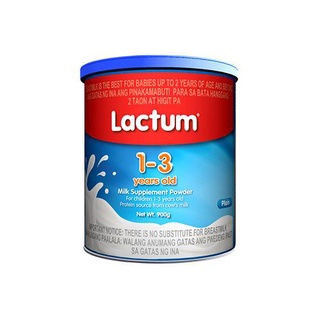 LACTUM Plain 900g (Milk Supplement Powder for 1-3 Year Old)
