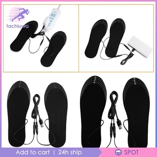 [🆕TAC-9] Heated Shoe Insoles Warm Socks Feet Heater USB Foot Winter Warmer Pads 35-39