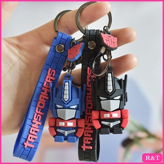 ♥ RT ✨Anime World Transformers Robot Key Ring Bag Ornament Lovers Key Foil Small Ornament Cartoon Key Ring Activity Gift