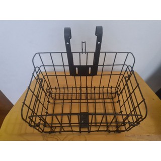 Foldable Metal Bike Rack / Carry Basket/ Front or Back Basket/Bike Folding Basket