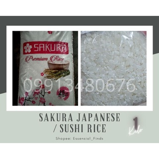 JAPANESE RICE (SAKURA or SUSHI RICE) - 1 kilo