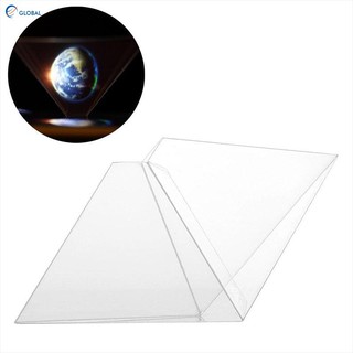 3D Holographic Hologram Display Pyramid Projector Video For