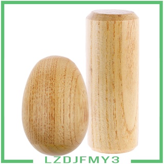 [Limit Time] Round Sand Shaker Rhythm Musical Instrument Wooden Hand Percussion Sand Egg