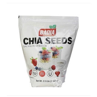 2.5 lbs Badia Chia Seeds April