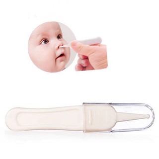 Baby Ear Nose Navel Plastic Clean Tweezer Infant Tweezers Pincet safety Forceps