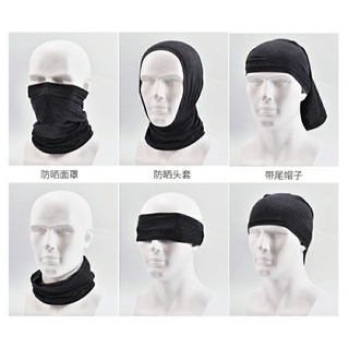 face motor☇Motorcycle rider half face cover / bandana / head cover / wrist band / scarf (1)