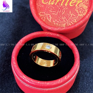 US STAINLESS 316L HIGH QUALITY WEDDING COUPLE SINGLE RING WITH BOX