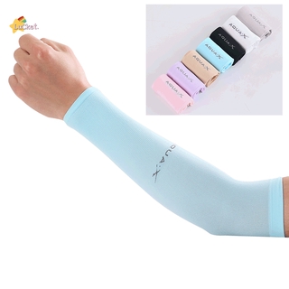 LK Ice Cool Arm Sleeves Warmers Sports Sleeve Sun UV Protection Hand Cover Cooling Warmer Cycling