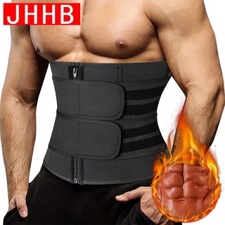 【Ready Stock】▲✁㍿Men Waist Trainer Corsets Fitness Trimmer Belt Slimming Body Shaper for Weight Loss