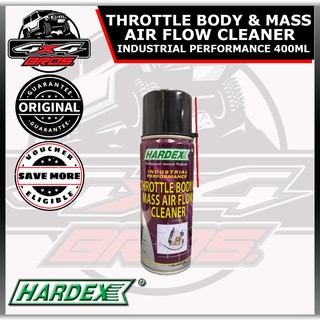 HARDEX THROTTLE BODY & MASS AIR FLOW CLEANER 400mL gear oil super oil