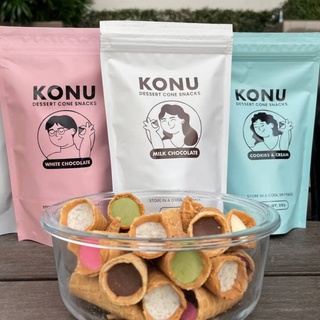 Konu Cone Bite Snacks Chocolate Filled Wafer Cones Cornetto Cone Ends (4)