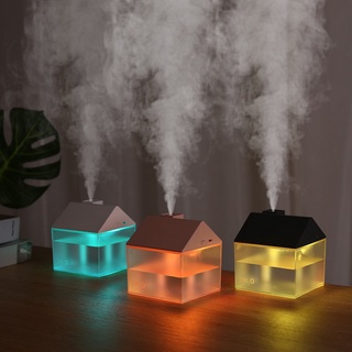 USB House Humidifier Ultrasonic Air Mist Maker Portable Aroma Essential Oil Diffuser Night Lamp