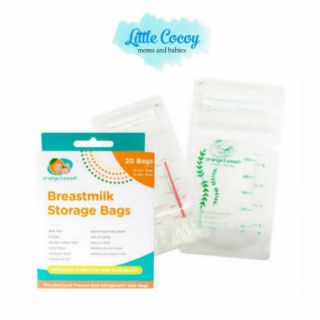 Orange and Peach Breastmilk Bags (1)