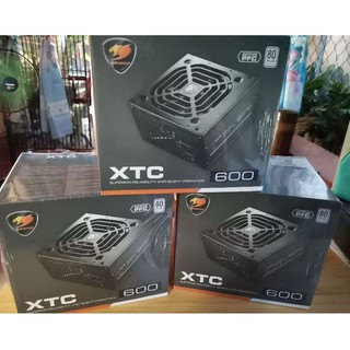 Cougar xtc 600w/500W rated psu 80k plus Power Supply for Gaming Rig | Rigid Reliability