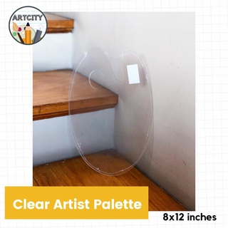 palette○℗Clear Artist Acrylic Mixing Palette [ArtCity]