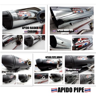 ✔️ APIDO PIPE FOR MIO I 125 /BEAT/ᴢᴏᴏᴍᴇʀ NMAX MIO SPORTY WAVE 125 RAIDER 150 CHOOSE YOUR MOTORCYCLE (1)