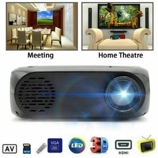 CHRISTMAS GIFT1080P Portable HD Mini LED Projector Home Theater Cinema Multimedia USB AV HDMI 6d81 (5)