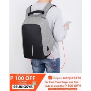 H-Quality Anti Theft Backpack/USB Backpack/Korean Backpack