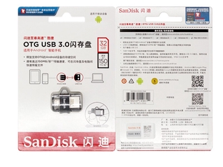 Original Sandisk USB Flash Drive 128GB 64GB 32GB 16GB Dual Drive OTG USB Mini Stick Pendrive Micro USB3.0 SDDD3 High Speed 150 M (6)