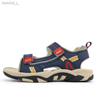 ✐2021 Summer Boys Sandals Kid Sandals Children Shoes Cut-outs Rubber School Shoes Breathable Open To