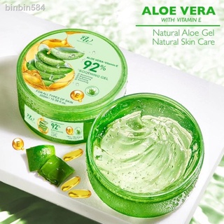 ◇◇┅Korean Authentic Products Cosmetics Natural 92% Aloe Vera Gel Moisturizing Anti Acne Potion Repai