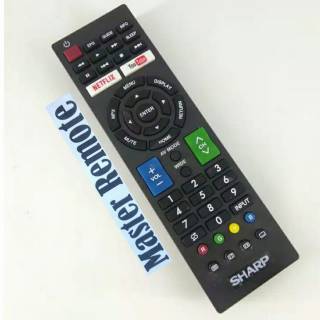 Remote / REMOTE Control SHARP AQUOS LCD LED SMART TV NETFLIX Youthube GB SERIES