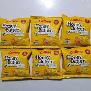 Pack of 6 | Calbee Honey Butter Potato Chips 22g