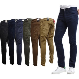 7 Colors Skinny Jeans Semi Stretchable Fashionable Pants For Mens COD