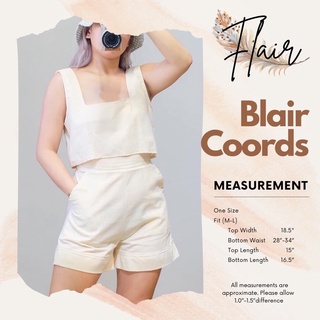 Blair Coords — Squareneck Linen Terno Coordinates | Flair Clothing