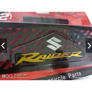 Radiator Cover Raider150 Carb type MotorcycleBlack colorJ2 Racing brandFit Raider150 carb type