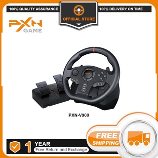 8xO6 Steering racing Wheel-PXN V900 PC , Universal Usb Car Sim 270/900 degree with Pedals