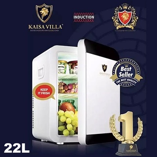 Home Appliances♚KAISA VILLA JD-8004 car home refrigerator, dual-use refrigeration for home 22L mini