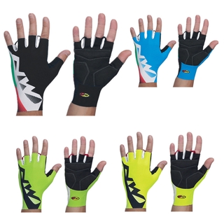 New Brand Cycling Gloves Half Finger Sports Breathable Anti-slip Damping Racing Bicycle Mittens