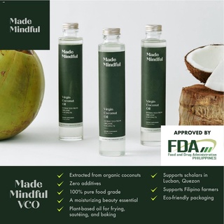 Body Oil◎☈Made Mindful Virgin Coconut Oil (1-pack) 215 ml