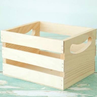 DGM Wooden crate organizer