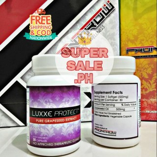 COD! Luxxe Protect Pure Grapeseed Extract