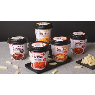 YOUNG POONG YOPOKKI CHEESE/ GOLDEN ONION BUTTER / BLACK SOYBEAN SAUCE TTEOKBOKKI CUP 120g