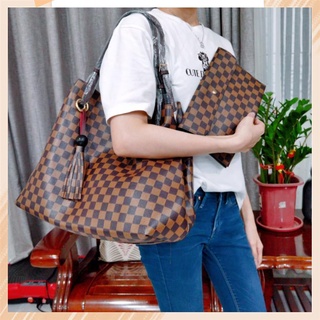 【Available】#2211-0 Korean Fashion bag CLASS-A 2in1 Printed Shoulder Bag