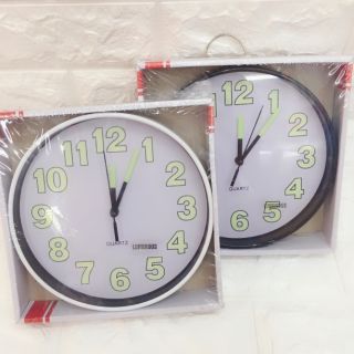 Mini size 8 -10 wall clock luminous