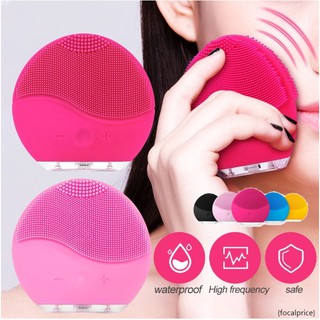 Luna Mini 2 Electric Facial Cleansing Brush Silicone Sonic Cleanser Remove Blackhead Face Massager Cleaner T-sonic face brush