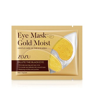 10pcs ZOZU Collagen Gold Moist Eye Mask Sleep Eye Stickers sleeping mask eye mask (4)
