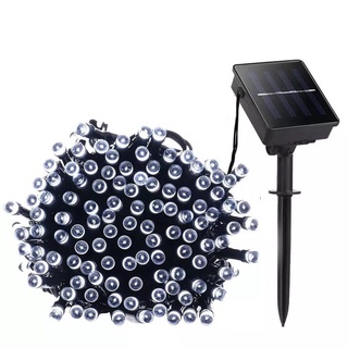 ◊◑Ulifeshop 10M Solar 100L Led String Fairy Light Party Outdoor Christmas Decorate Garden Decoration (7)