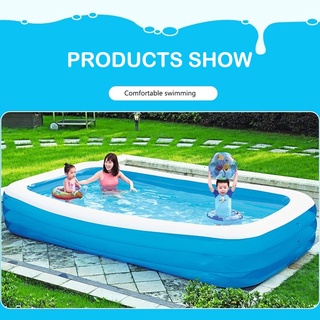 Outdoor Courtyard Inflatable Swimming Pool Summer Toy Swimming Pool Baby Adult Home Paddling Pool