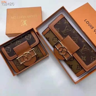✎✆♀KOKO High Quality With Box PU Leather Long Wallet For Women (KZ02)