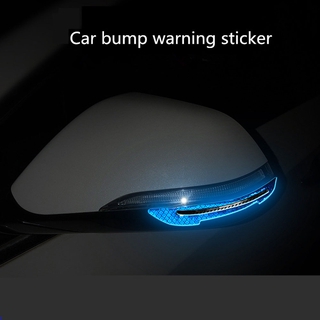 DOREEN 2Pcs/Set Car Sticker Creative Warning Stickers Reflective Sticker Warning Strip Car Accessories Decor Personality Reflective Strips Safety Warning Anti-Collision Strips/Multicolor (5)