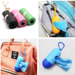 Genius Baby* 15pcs/Roll Plastic Garbage Bag Rubbish Bags Special for Baby Diapers Abandoned