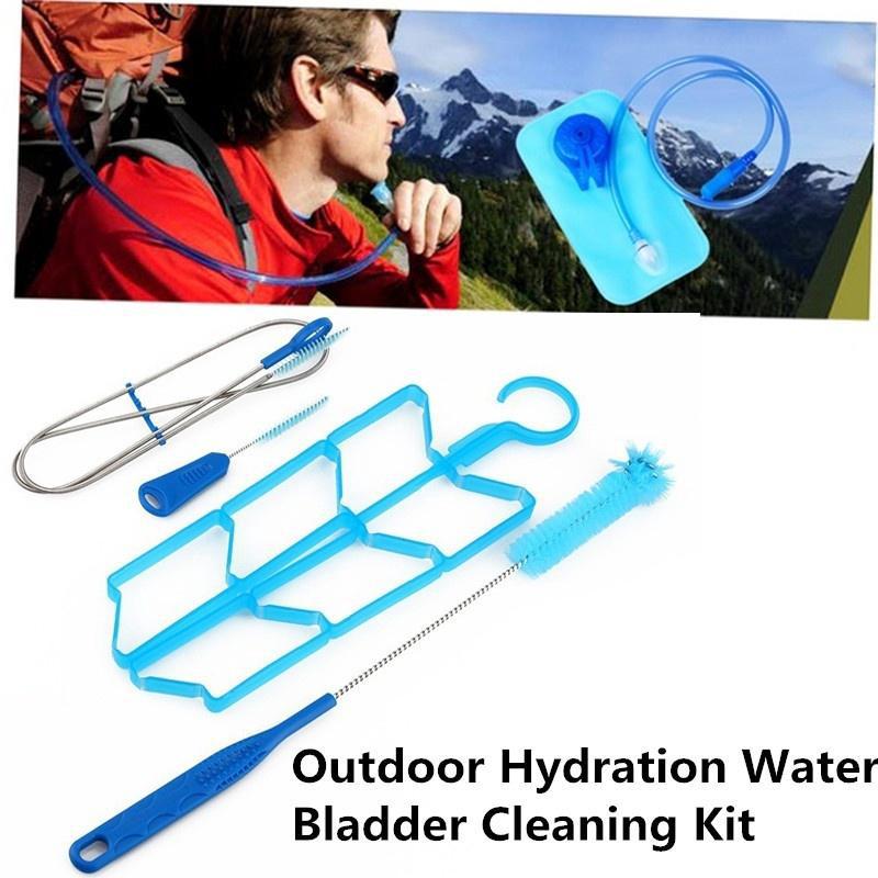 4 in 1 Portable Hydration Water Bladder Tube Cleaning Kit